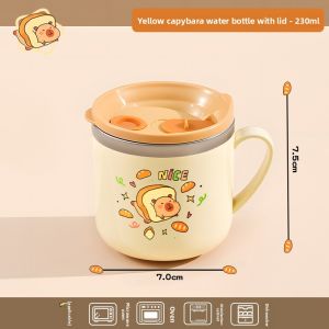 XIAOCHUSHU | Stainless Steel Kids Cup with Lid and Scale