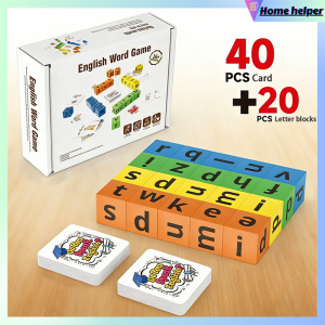 Alphabet Cube Block Children Word Spelling Game Toy Baby Early Education Toy