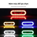 Bộ 2 Đèn LED Bên Cột Mốc Đèn Cho Xe Tải 12V-24V Mắt Thông Đèn Lái Xe An Toàn Đuôi Đèn Cảnh Báo Xe Tải Phụ Kiện. 