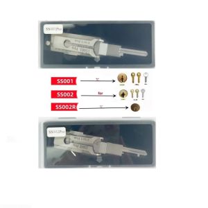 Bộ Dụng Cụ Mở Khóa Đa Năng Lishi 2 Trong 1 Pro Lock Pick SS001 SS002 Kiểu Giải Mã Cầm Tay Dùng Cho Kim Loại