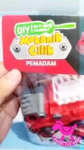 Pemadam Kebakaran DIY & Obeng Mainan Mobil: 4PC Set