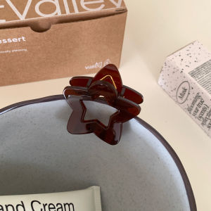 Small Star Shaped Jaw Clip