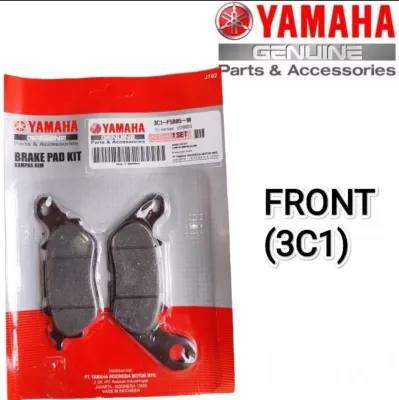 Yamaha MIO SPORTY SOULTY Fino MX i MS i 115 Brake Pad Brake Shoe Set Front and Rear