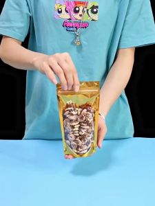 ถุงฟอยด์ซิปสีทอง ป้องกันแบคทีเรีย หลายขนาด แพ็ค 100 ใบ