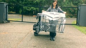 Keenz 7S 1.0 Stroller Wagon Protective Rain Cover (WAGON NOT INCLUDED)