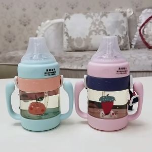 BOTOL MINUM ANAK / BABY KAPASITAS 340ML KARAKRTER LUCU BPA FREE EMPENG