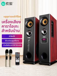 soaiy | Loa KTV Bluetooth Cho Nhà Hỗ Trợ Micro Có Tụ Low