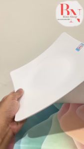 [HCM]Dĩa Nhựa Vuông Horeaca Melamine