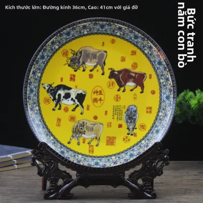 Đĩa Sứ Trang Trí cho Trang Trí Nhà