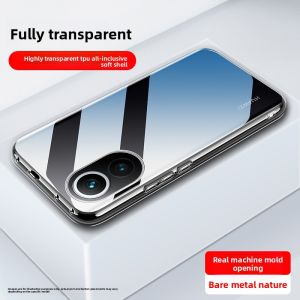 RISEOUS | Ultra Thin Transparent Silicone Soft Case Full Lens Protection for Huawei Honor 200