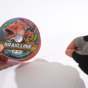 PE X9 Connecting 5x100m Super Braid OrangeTali Pancing 0.14mm ~ 0.5mm Tanpa Putus Dalam Gulungan Kompetisi Memancing Kuat Abrasi Kompetisi