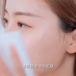 Blissss ผ้าเช็ดหน้า ทั้ง 100 ชิ้น ทิชชู่เช็ดหน้า ทำความสะอาด สะอาดผ้าฝ้าย ผ้าเช็ดหน้า เช็ดเครื่องสำอางค์ กระดาษทิชชู่