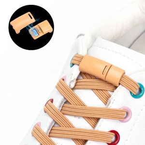 Magnetic Lock Laces for Sneakers - No-Tie Elastic Shoe Laces Quick Release Rubber Bands for Kids & Adults