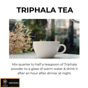 NATURAL TRIPHALA (TRIPALA TRIFALA CHOORNA) POWDER 100 GMS (Herbal Drink)