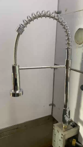 Vòi rửa chén lạnh lò xo dẻo inox vòi chén dẻo 2 chế độ nước tăng áp