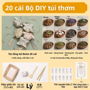 Bộ DIY Túi Scent Thảo Mộc