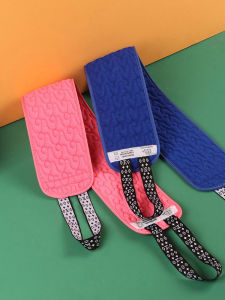 Powerful Exfoliating Back Scrubber Double Sided Coarse Sand Pull Rope Handle Rough Texture Bath Towel for Personal Care