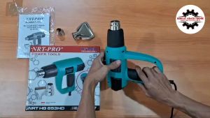 NRT-PRO HG 653 HD Hot Air Gun Heat Pistol Pemanas Listrik HG653 HG653HD