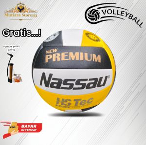 Nassau new premium soft gold bola voli voly ball outdoor