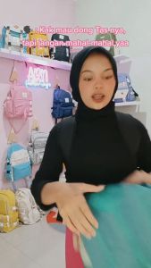 Tas Backpack Terbaru: Tas Ransel Wanita 2 Warna Kombinasi Lucu