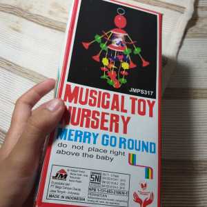 Mainan Edukasi Bayi Focus Musical Nursery Mainan Gantung Di Tempat Tidur Bayi Berputar Baby Toys