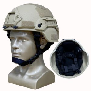 Tactical riot control impact protection for Wendys helmet. High-quality fiberglass combat training helmet protection gear. MICH