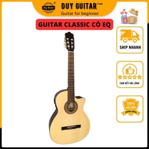Bộ khoá đàn guitar classic màu bạc mẫu chùm 3 Duy Guitar Store