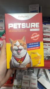 Sữa Bột PETSURE - Bổ Sung Đạm Và Năng Lượng Cho Thú Cưng - Hộp giấy 100g