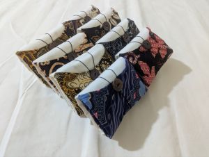 Tas Belanja Lipat Multifungsi Tas Batik Cap Tenun Premium Lurik Atbm Songket Serbaguna Souvenir Indonesia
