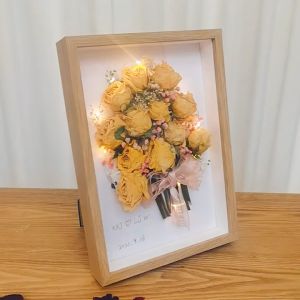 Hollow Art Box Deep 3d Frame Dried Flowers Wooden Photo Frame 3cm Depth Nordic Shadow
