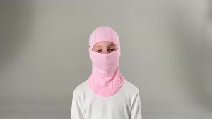 Kids Cycling Sun Protection Balaclava Outdoor Windproof Quick Dry Face Mask as Helmet Liner for Boys and Girls