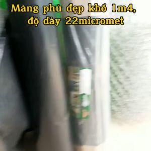 COMBO 10 Mét Màng phủ nông nghiệp màng nilong đen che phủ đất trồng cây LOẠI XỊN KHỔ RỘNG 1m4( 14 mét)