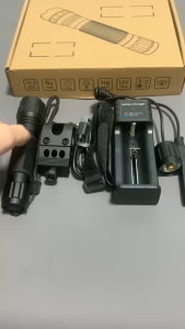 SMR120 Flashlight 1200 Lumen LED Light with Picatinny Rail/Mlok Mount for Outdoor and Pressure Switch Included