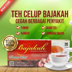 Teh Celup Akar Kayu Bajakah Asli Herbal Benjolan Tumor Kencono Sari Isi 20 bag