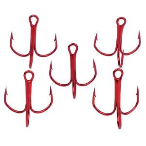 Bộ 50 Móc Câu Cá Treble Bộ Tròn Nhỏ Cong Ba Thép Gai Dụ Thìa Lưỡi Câu Kích Thước 2 #   4 #   6 #   8 #   10 #   Cần Câu Cá Biển Bằng Thép Carbon