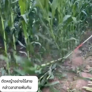 เครื่องตัดหญ้าไฟฟ้า 99900W เครื่องตัดหญ้า Lithium-ion battery 48V กำลังไฟสูง ครื่องตัดหญ้า ง่ายต่อการใช้ สำหรับกำจัดวัชพืช ตัดไม้ ฟรีใบตัด 8 ชิ้น