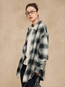 Champion | Check Loose College Style Shirt