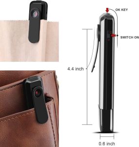 2025 Hot Portable Pen Camera Body Camera 1080P FHD Video Voice Recorder Portable Recording Pen Camcorder DV DVR Meeting Recorder