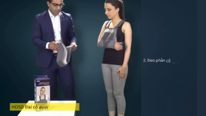 Đai cố định vai Tynor C02 có băng treo tay và nẹp cố định khớp vai bị gãy xương chấn thương vai và cánh tay