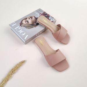 sandal wanita flat teplek kokop terbaru sendal cwek elegan hanis002