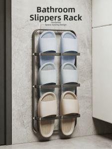 Hourleey | Non-drilling Bathroom Shoe Organizer