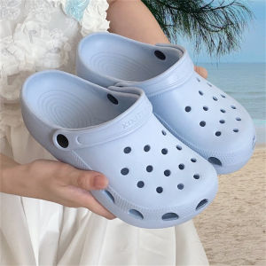 Outdoor Womens Sandals Anti-Slip Arch Support Casual Hollow out Cartoon Cute Head Cover Slip-On EVA Flat Bottom Shoes
