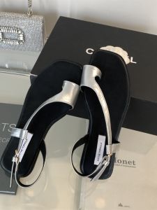 Retro Toe Covering Flat Roman Style Sandals Female 2024 Summer New Arrival K-style Outwear Square Head Ankle-Strap Buckle Sandals