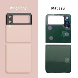Vỏ Pin Thay Thế Mặt Sau Bằng Kính Samsung Z Flip4 Tương Thích Với F7210 F721U F721B F721N
