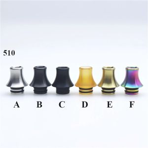 1PC 510 Stainless Steel Plastic Umbrella Shaped Drip Tip