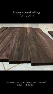 Papan Kayu sonokeling full galih | ukuran lain bisa custom