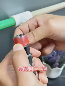 100pcs Silicone Faucet Leak-proof Sealing Gaskets Tape-Free Quick Connector Pipe Buckle Triangle Valve