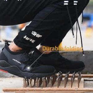 Forklift Safety Shoes Anti-smashing High Cut Work shoes (steel Toe)