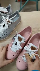 VIDVIEW !!ลดสนั่น!! รองเท้าหุ้มส้นหญิง เนื้อยาง Adda 5TD89 พื้น 2densityเบอร์ 36-39 แบบผูกเชือก รองเท้าผ้าใบแฟชั่น รองเท้าผ้าใบหญิง