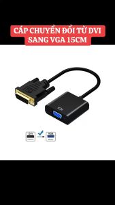 Cáp chuyển DVI 24+1 ra VGA Tốt